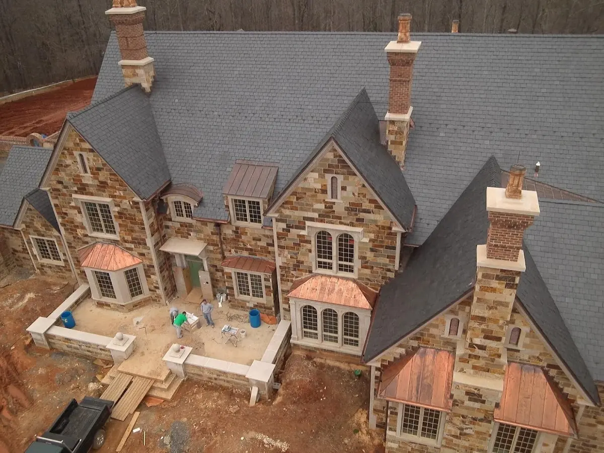 Craftsman Roofing Slate Roof Repair project in Loch Raven